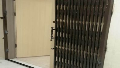 درب آکاردئونی در ارومیه