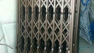 درب آکاردئونی در فردیس کرج