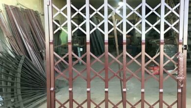 درب آکاردئونی در بومهن