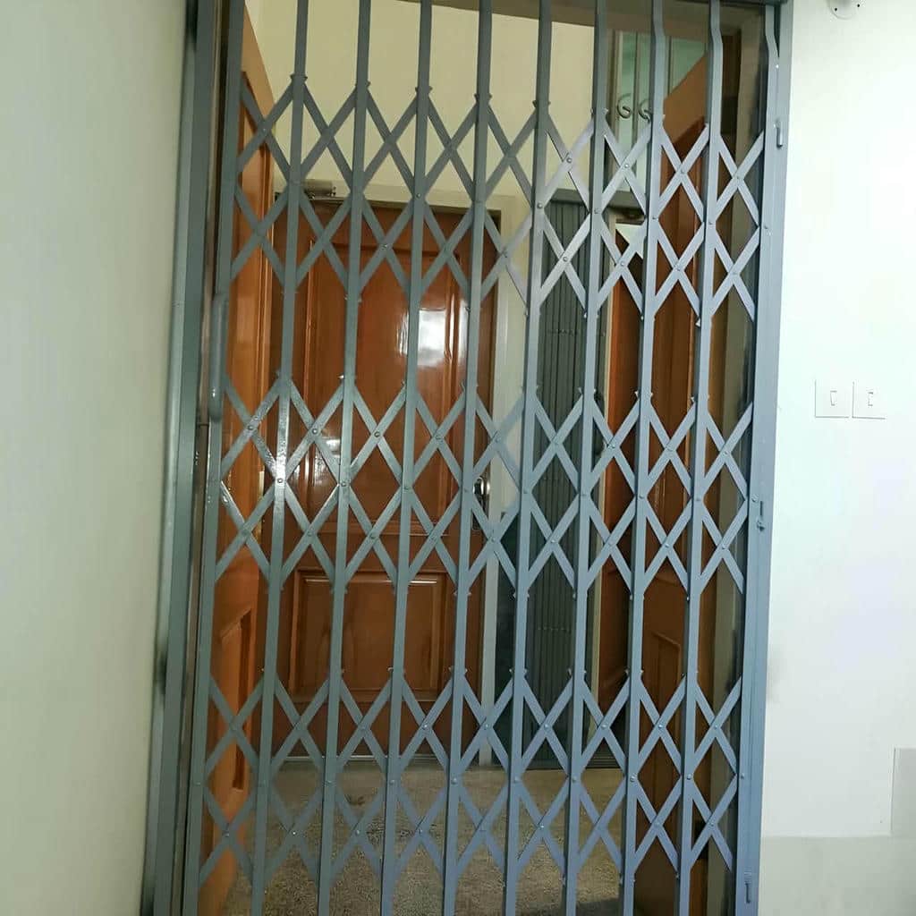 خرید درب آکاردئونی با قفل ضدبرش در کرج