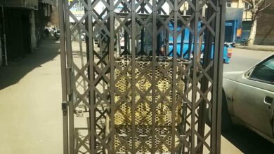 درب آکاردئونی در لواسان