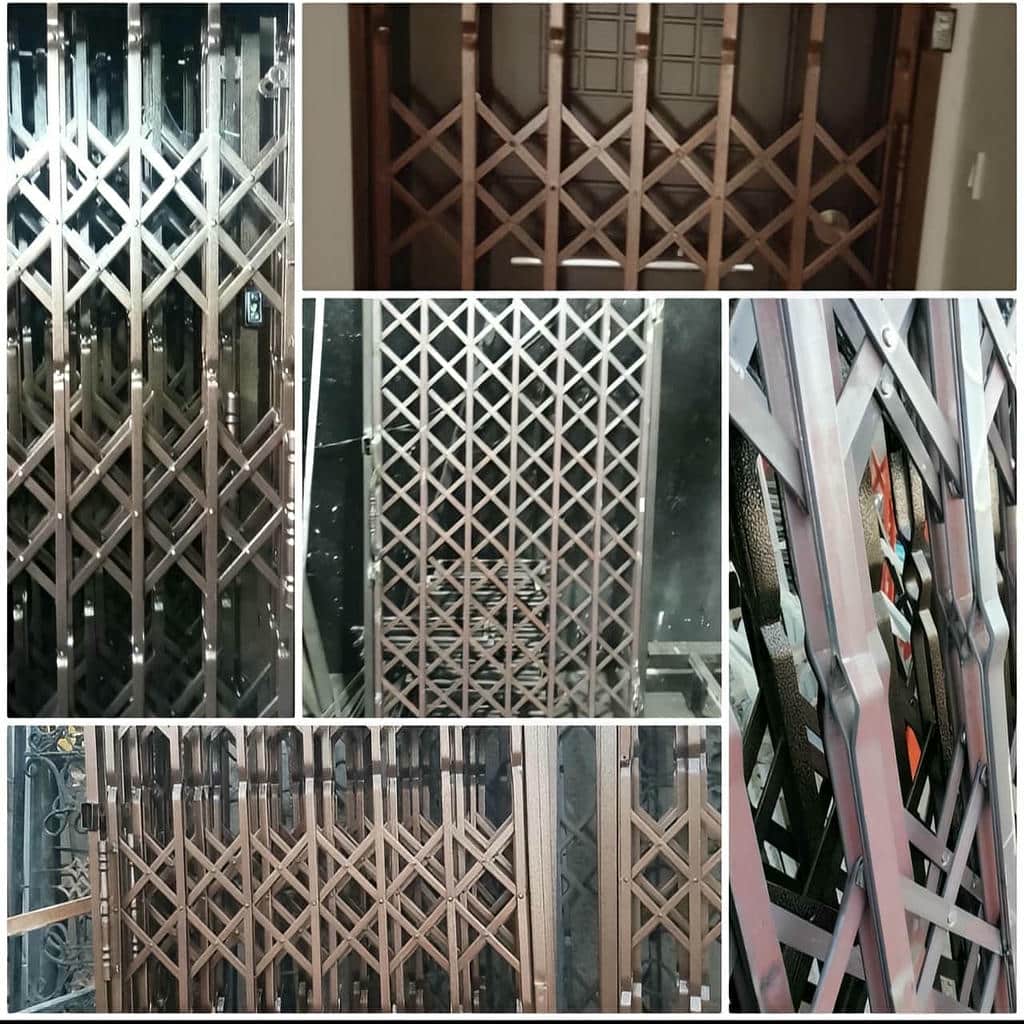 نصب درب آکاردئونی ضدسرقت در بندر دیلم