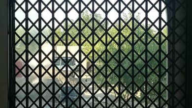 درب آکاردئونی در یاسوج