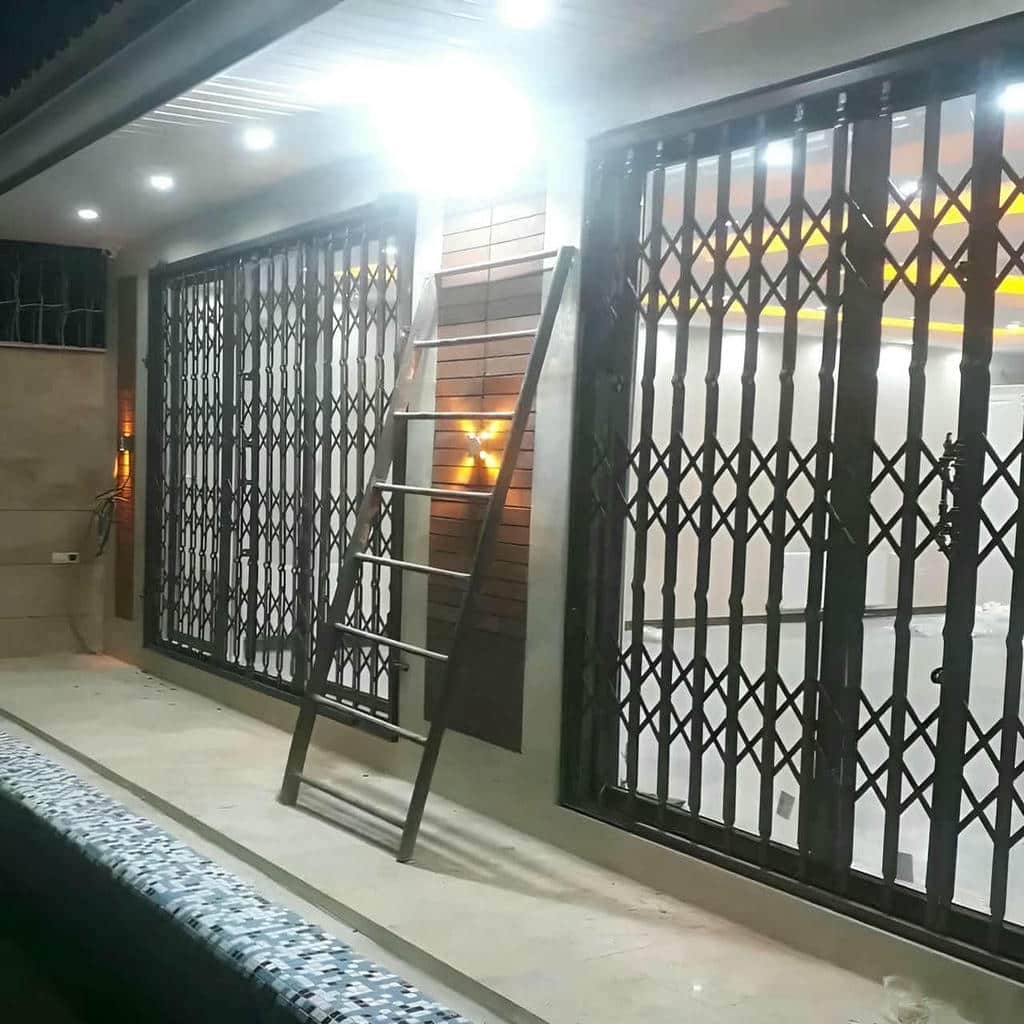 فروش درب آکاردئونی ضدسرقت در اشتهارد