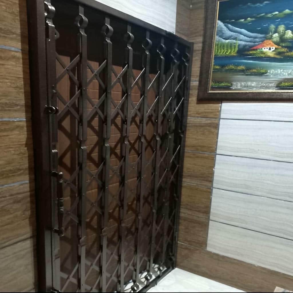خرید درب آکاردئونی با تسمه تقویتی در اردبیل