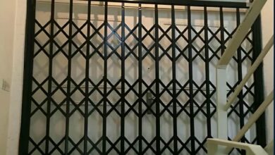 درب آکاردئونی در رامسر