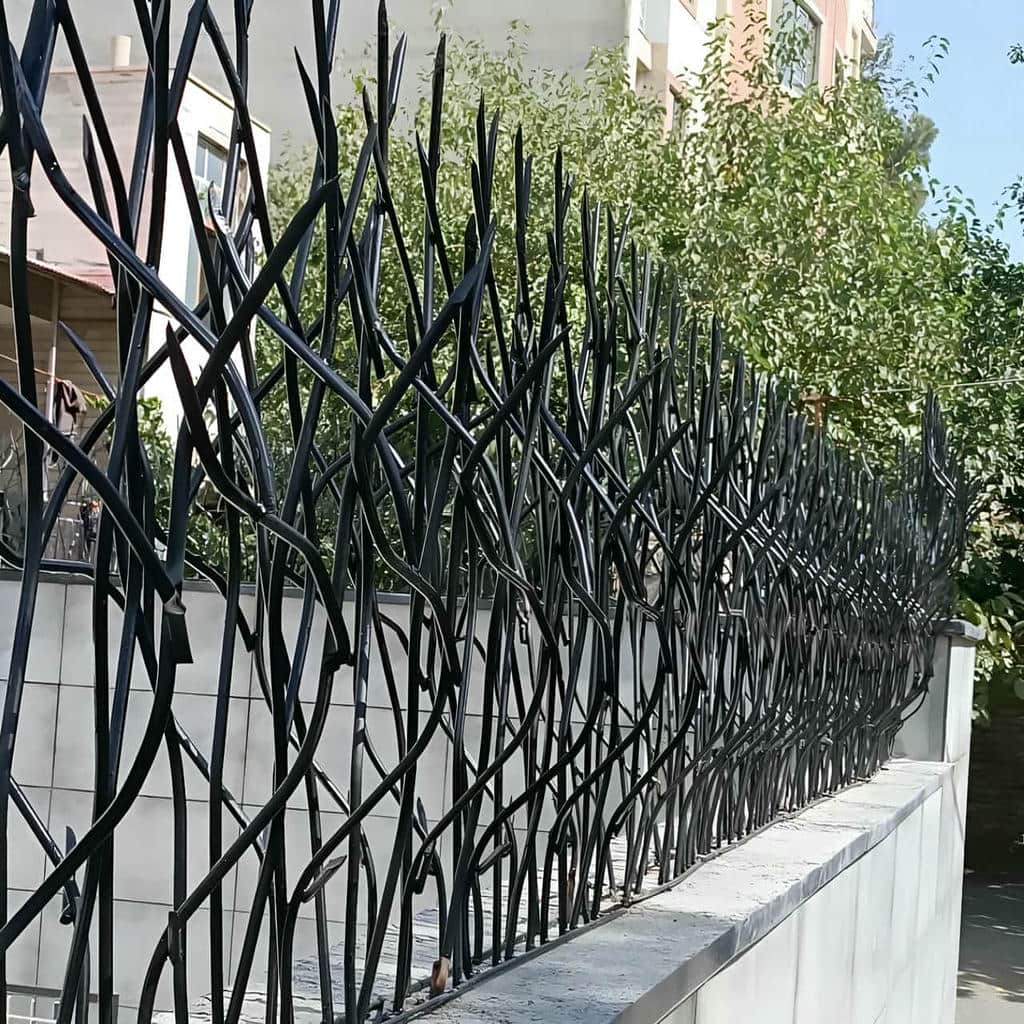 نصب حفاظ شاخ گوزنی رنگ کوره&zwnj;ای در بجنورد