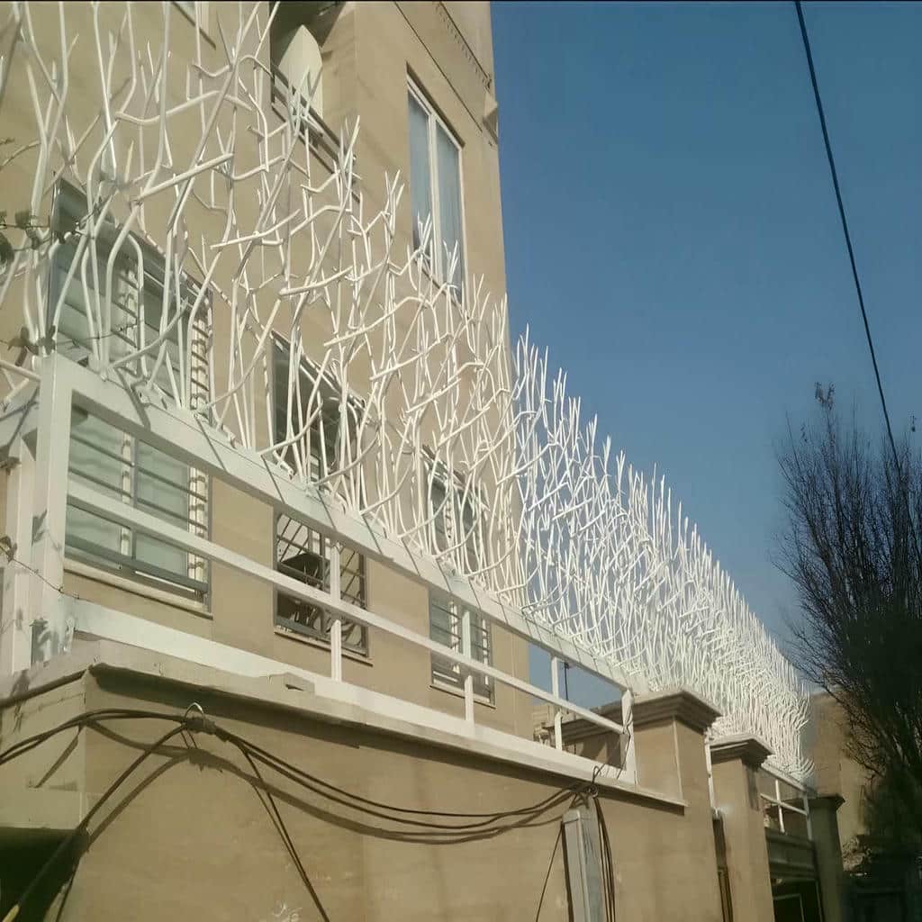 کارخانه حفاظ شاخ گوزنی رنگ کوره ای در طالقان