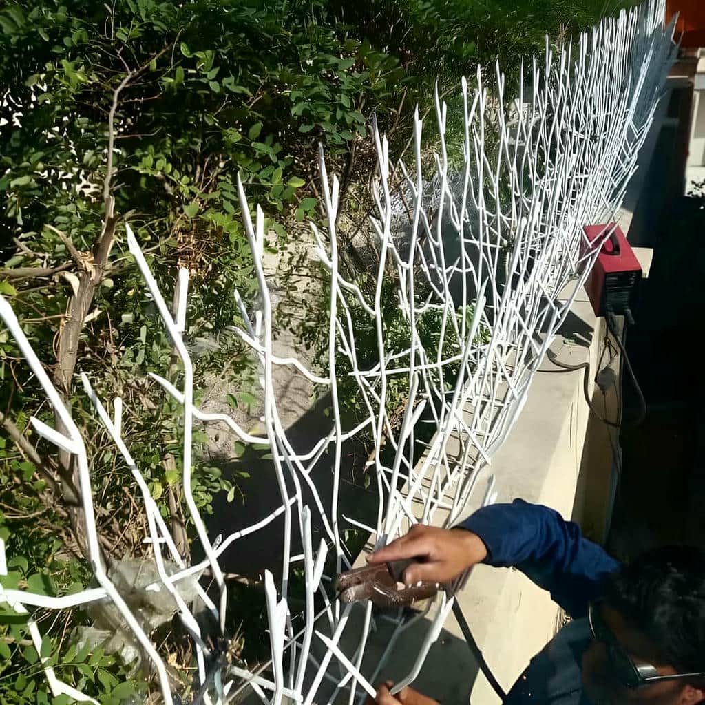 نصب حفاظ شاخ گوزنی رنگ هماهنگ در استان گلستان