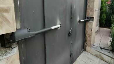 جک درب پارکینگ در مریوان