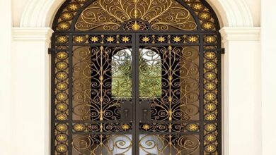 درب حیاط در اراک