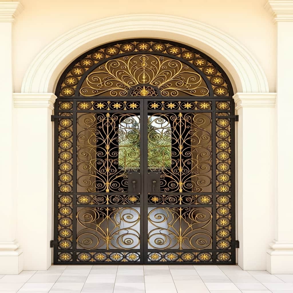 درب حیاط در اراک