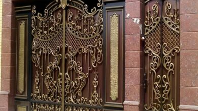 درب حیاط در یزد