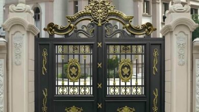 درب حیاط در کرمانشاه