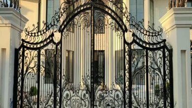 درب حیاط در نیشابور