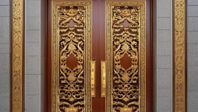 درب حیاط در استان گیلان
