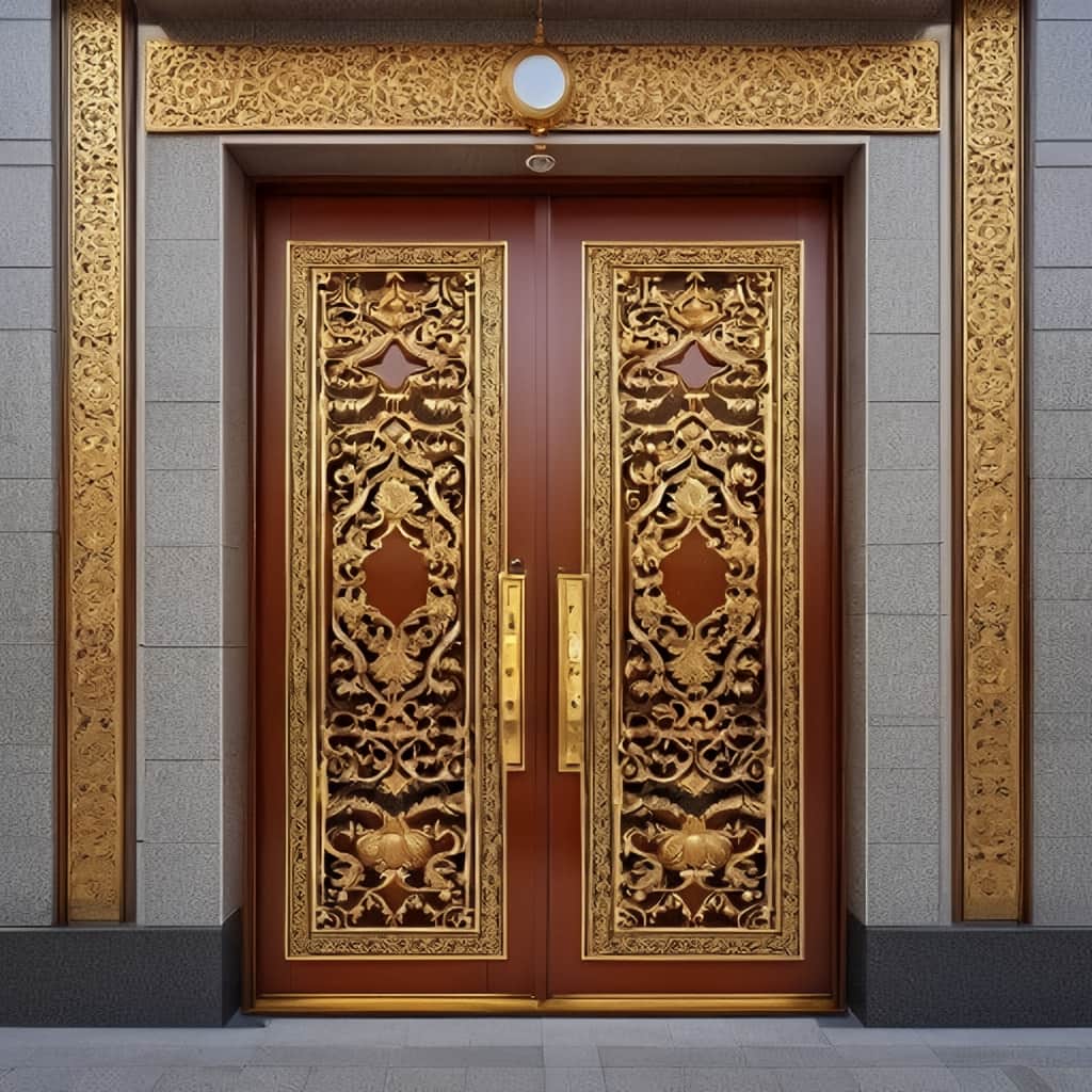 درب حیاط در استان گیلان