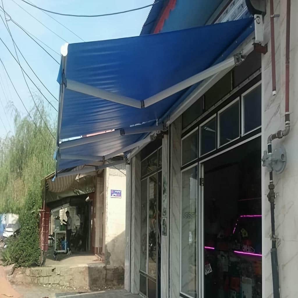سایبان برقی در مریوان