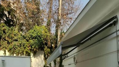 سایبان برقی در اشتهارد