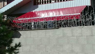 سایبان برقی در محمدشهر