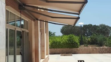 سایبان برقی در آمل