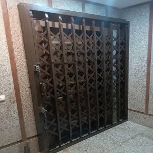 تصاویر درب حفاظ آکاردئونی