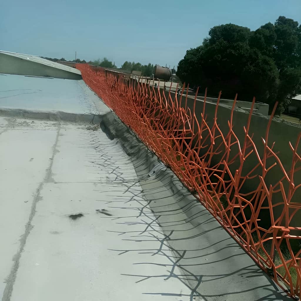 حفاظ بوته ای تراکم 53 با رنگ الکترواستاتیک کوره ای