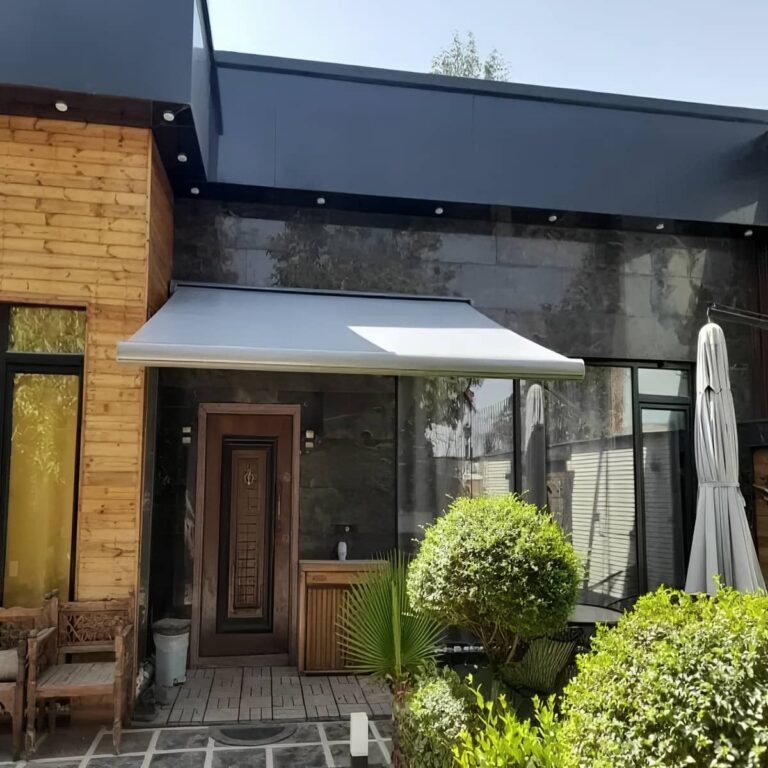 سایبان برقی مقاوم برای روف گاردن