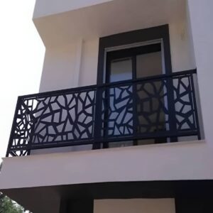 نرده سی ان سی بالکن مقاوم