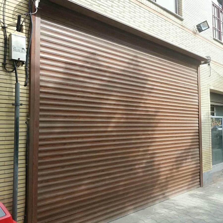 کرکره برقی آرام پارکینگ ساختمان مسکونی