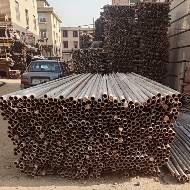 داربست هیئتی برای اسکان عزاداران و برپایی ایستگاه صلواتی