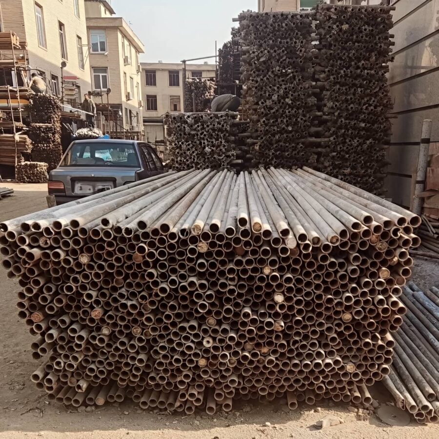 داربست هیئتی برای اسکان موقت عزاداران