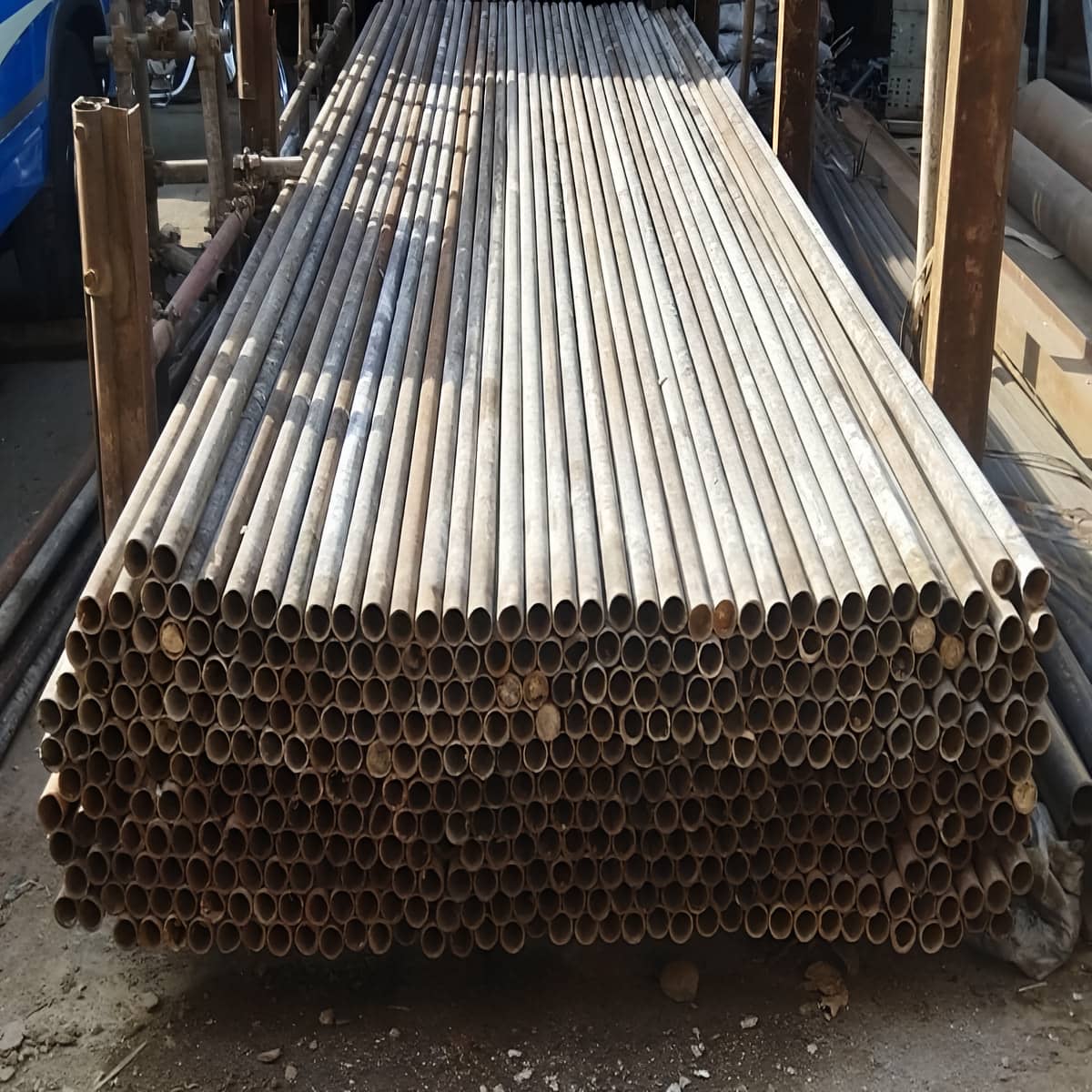 لوله داربست صنعتی مناسب کارخانه سیمان و فولاد