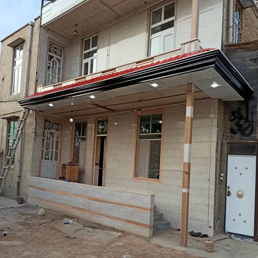 آردواز شیک با آب بندی و اجرای آبرو