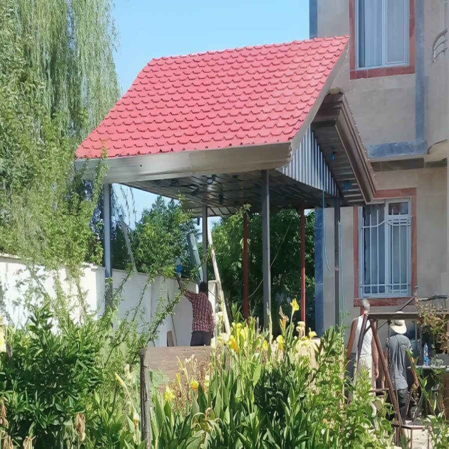 آردواز سردرب ورودی ساختمان