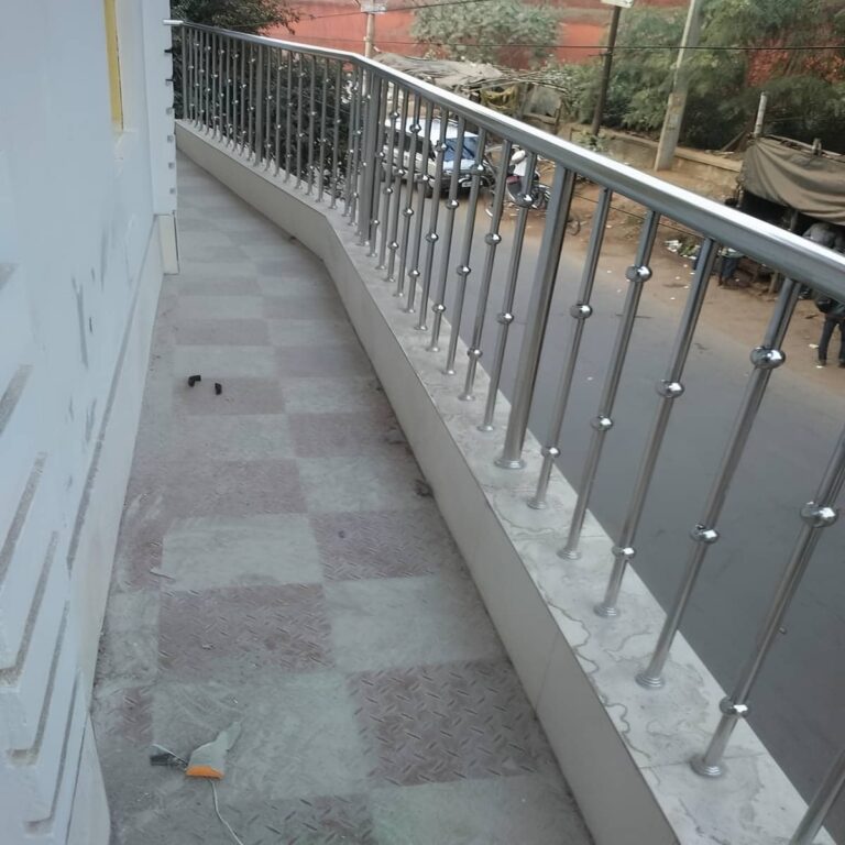 نرده استیل بالکن مدرن