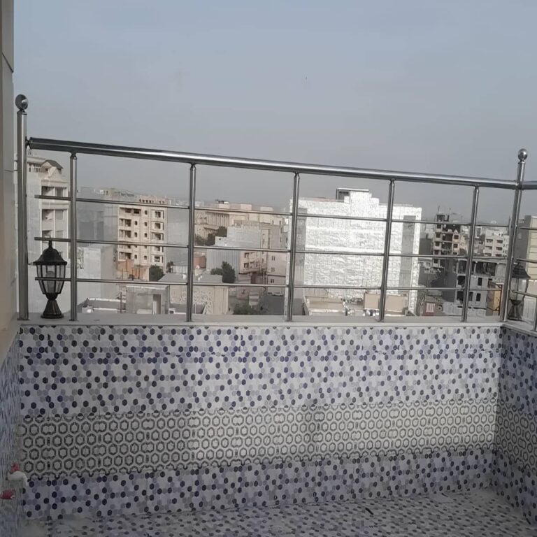 هندریل استیل دیواری مقاوم