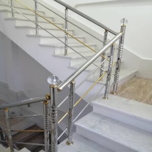 نرده استیل مدرن راه پله