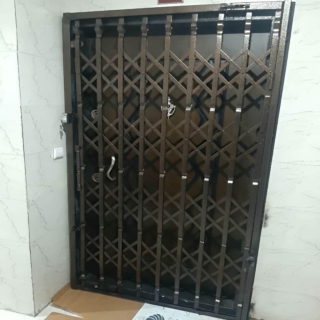قیمت درب آکاردئونی چهار گل لوزی بر اساس مشخصات سفارش