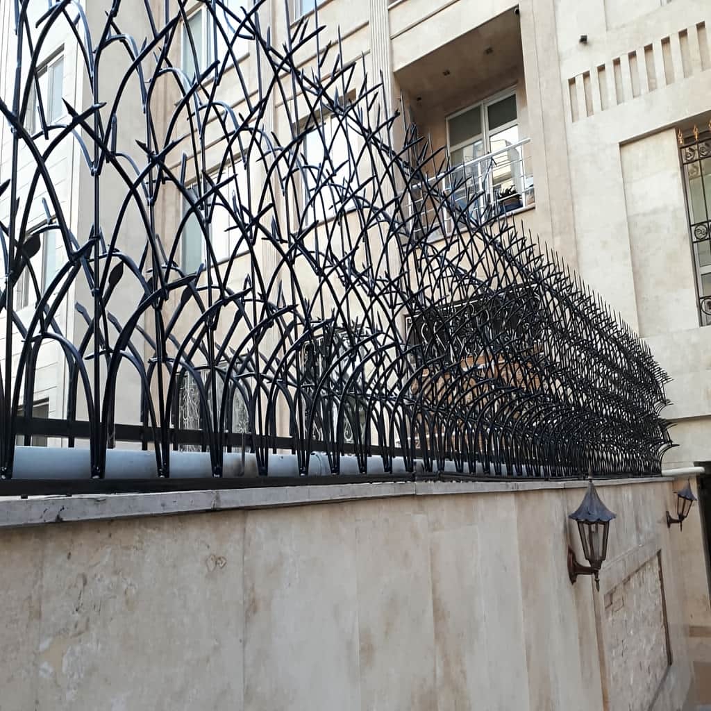 خرید حفاظ دیوار پرتراکم خمکاری شده میلگردی