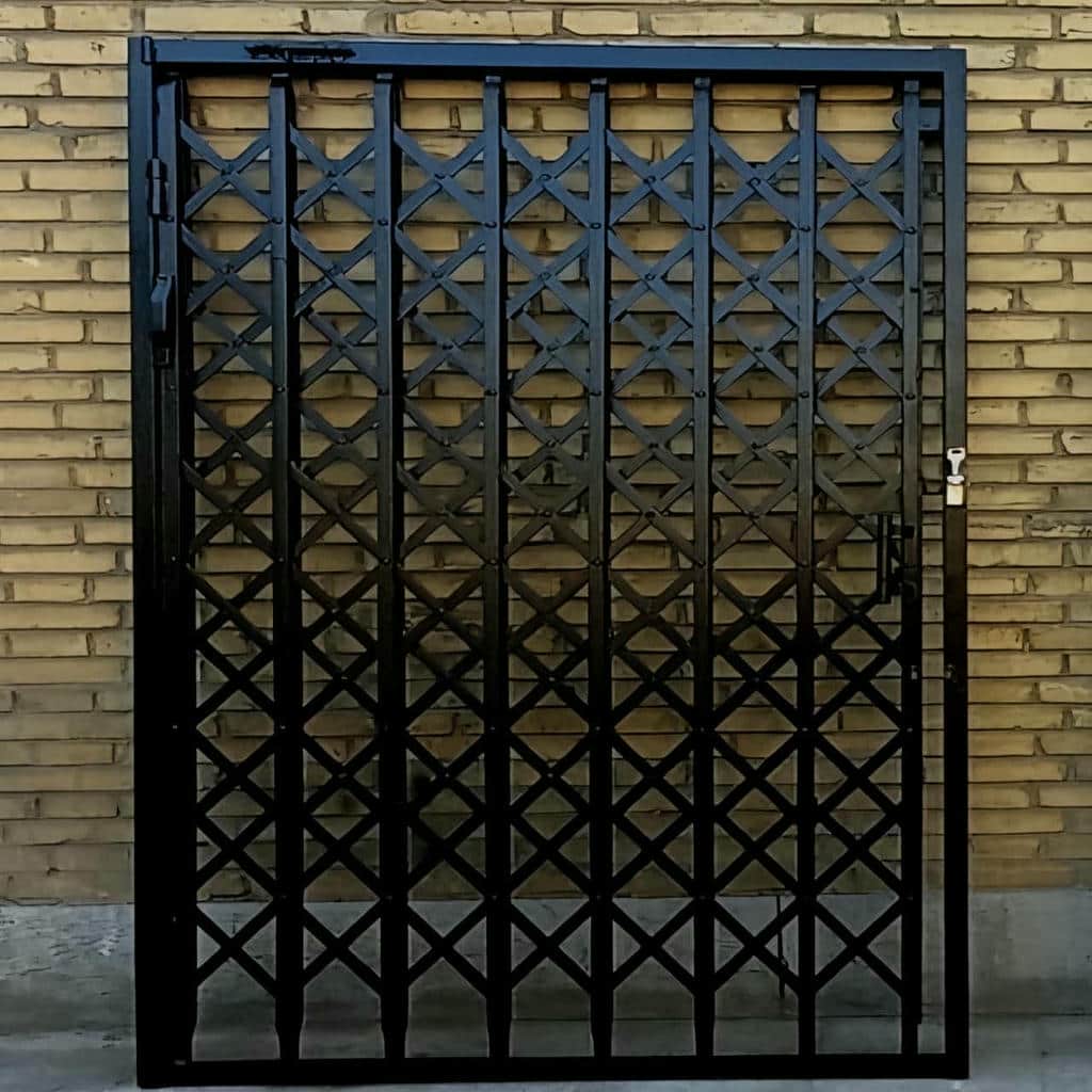 مدل پرکار درب آکاردئونی سلطنتی گل دار برای انتخاب خریدار