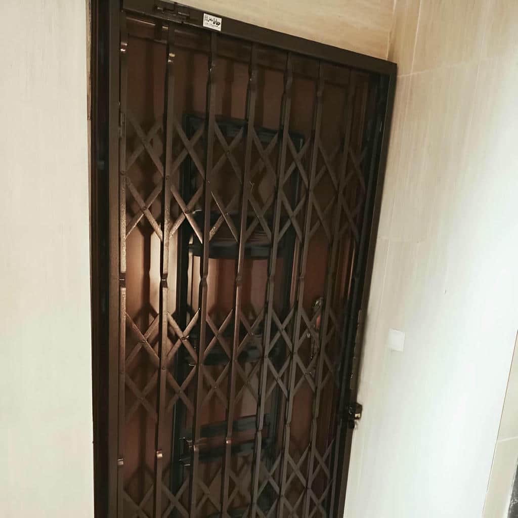14 نمونه حفاظ درب ضد سرقت فلزی