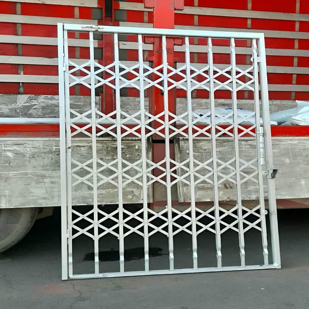 قیمت درب آکاردئونی ضد سرقت بر اساس ابعاد و طرح