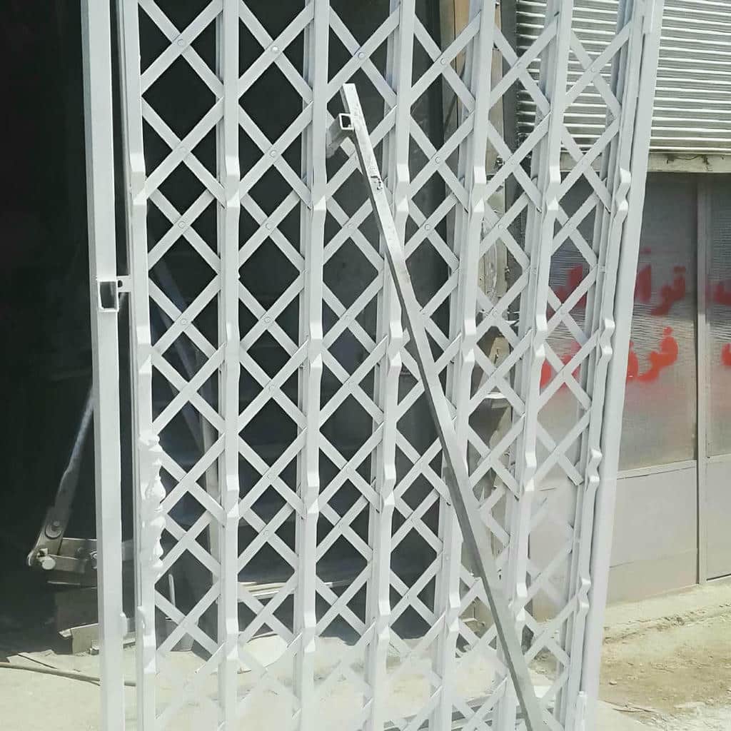 خدمات نصب حفاظ پشت درب آپارتمان ریلی برای ورودی