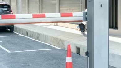 7 مدل راهبند زنجیری محوطه باز