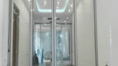7 مدل درب شیشه ای سکوریت اتوماتیک ورودی