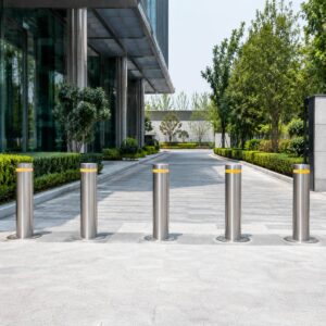 10 نمونه راهبند فروشگاهی پارکینگ طبقاتی
