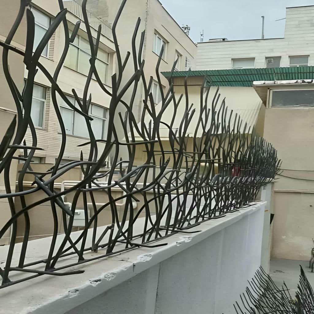 اجرای حفاظ آبشاری با میلگرد آجدار