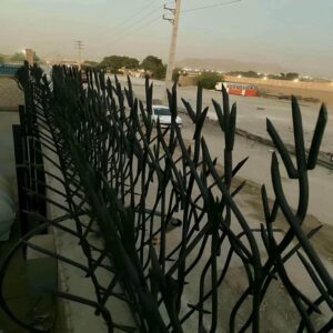 12 طرح حفاظ دیوار فلزی ردیفی