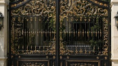 12 نمونه درب پارکینگ ساختمان چند واحدی